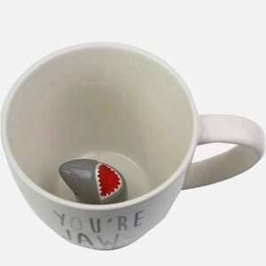 Shark Inside White Mug 12 oz
